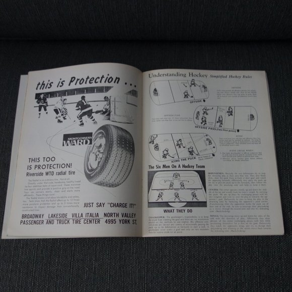 Vintage WHL Official Magazine Denver Spurs 1970-1971 - Picture 11 of 16